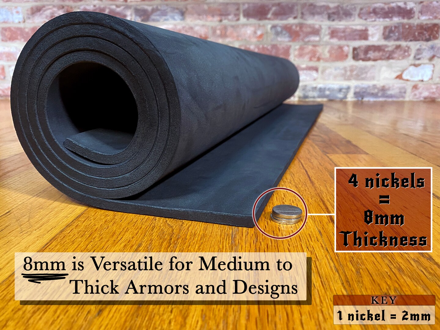 EVA Foam Cosplay | 14&#x22; x 39&#x22; Sheet | Ultra High Density 85kg/m3 | by The Foamory