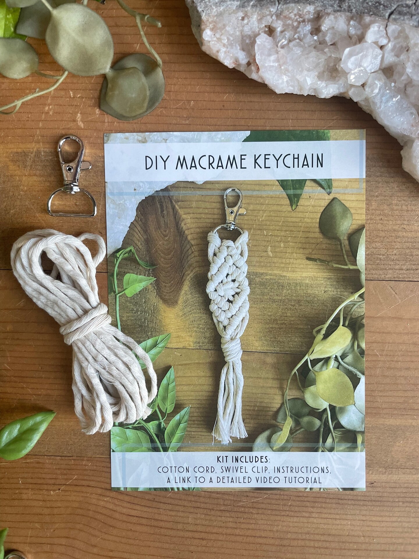 Macrame Keychain Kit