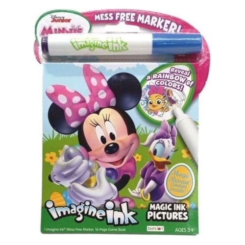 Bendon Publishing Minnie Mouse  Easter  Imagine Ink Coloring and Activity Book Value Size