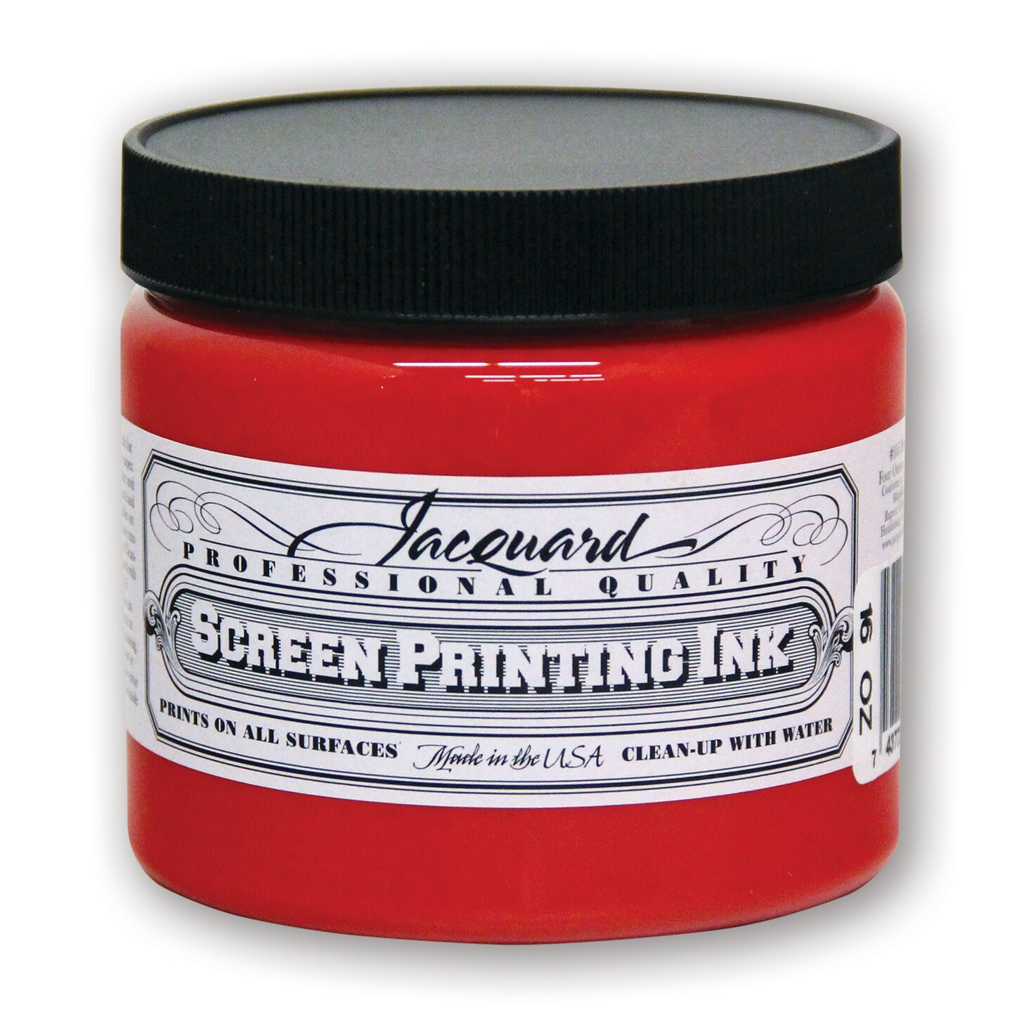 Jacquard Professional Screen Printing Ink, 16 oz., Bright Red