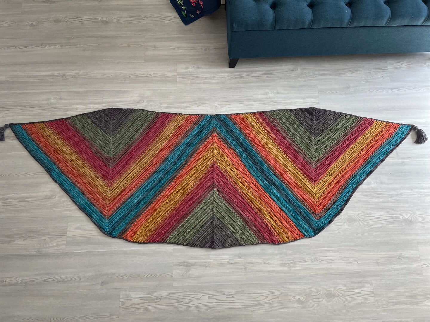 Machine Knit Chevron 