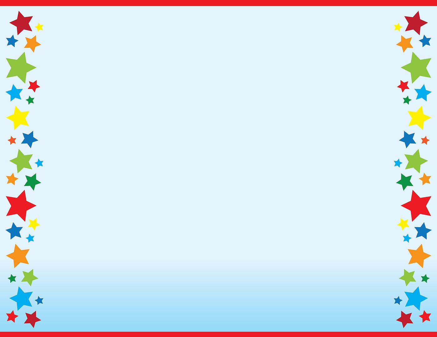 Great Papers! Certificate Assortment, Rainbow Stars Red, Blue or Green Border, 8.5" x 11", Printer Compatible, 60 count