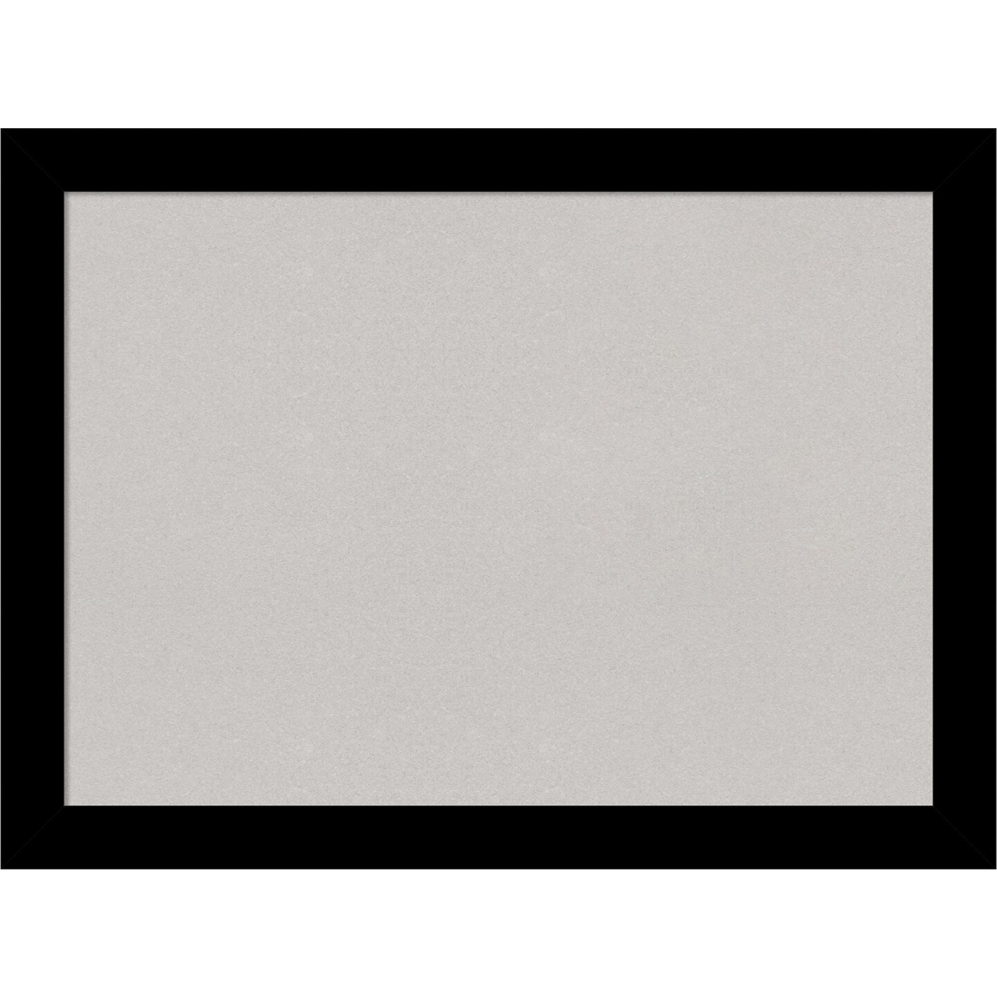 Brushed Framed Corkboard, Grey Cork