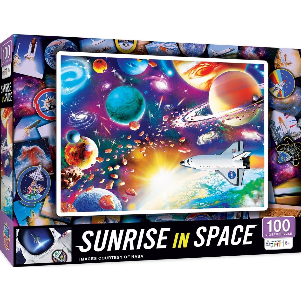 MasterPieces NASA - Sunrise in Space 100 Piece Jigsaw Puzzle | Michaels