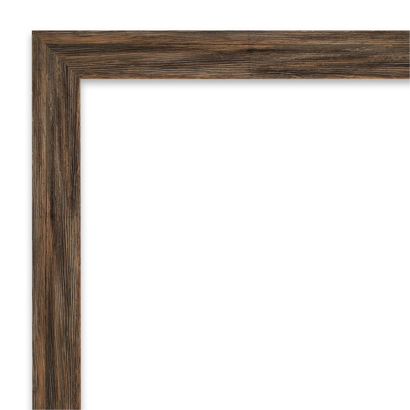 Regis Barnwood Narrow Wood Framed Magnetic Board