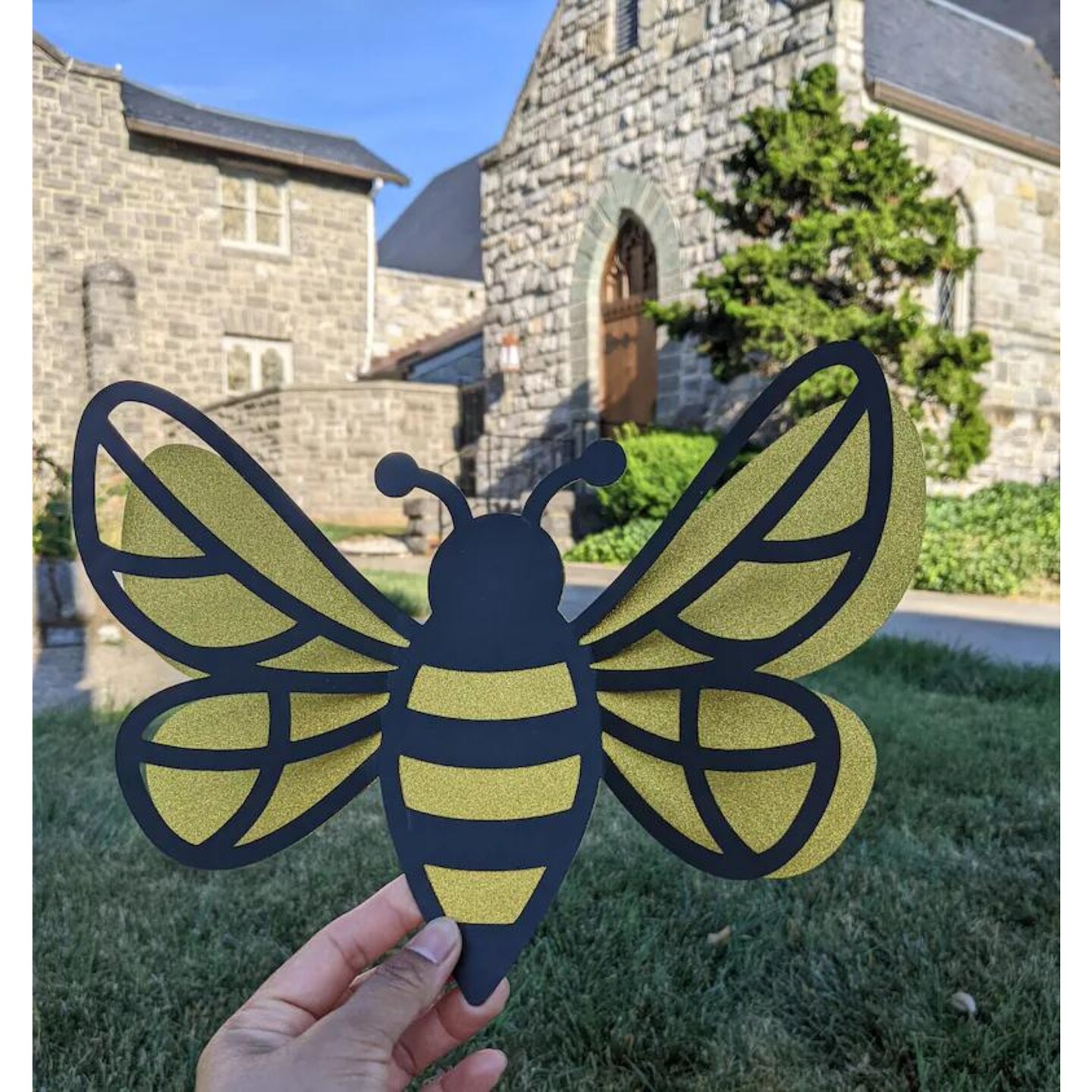 Set of 6 Large Bee Cutouts Birthday Decor | MakerPlace by Michaels