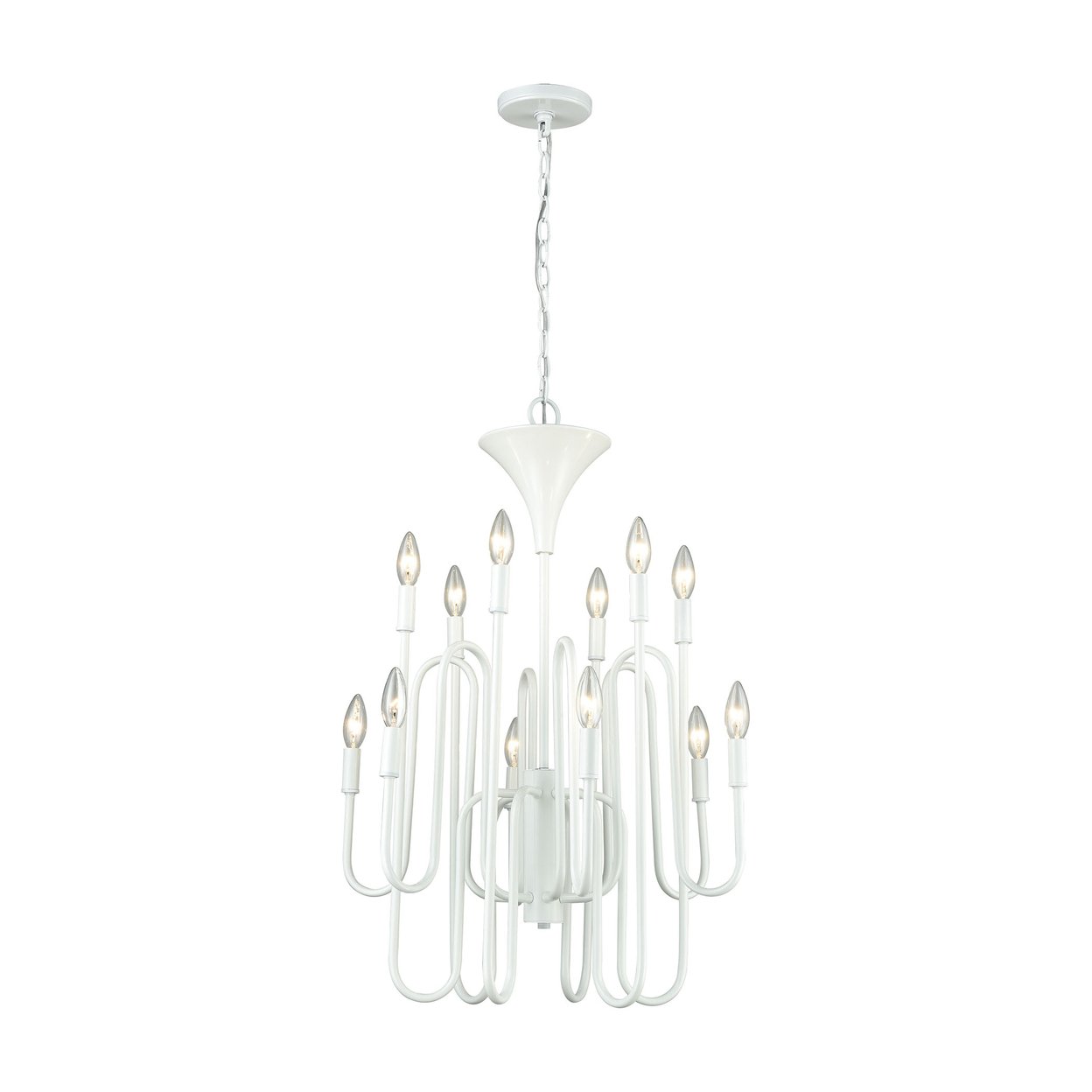 Decatur 22 Wide 12-Light Chandelier