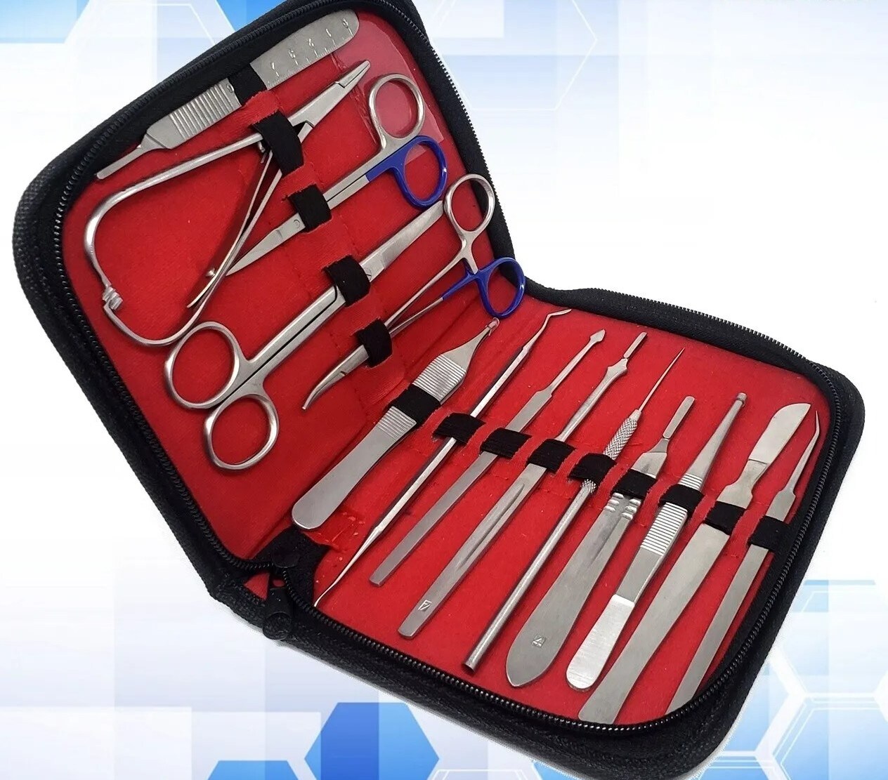 15 Pc Jewelry Making Kit Beading Repair Tool Necklaces Bracelets Craft Supplies