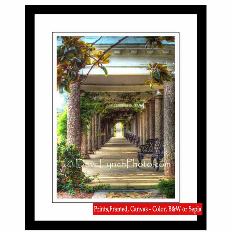 Richmond VA Art Print MAYMONT ITALIAN GARDEN RVA Richmond Virginia