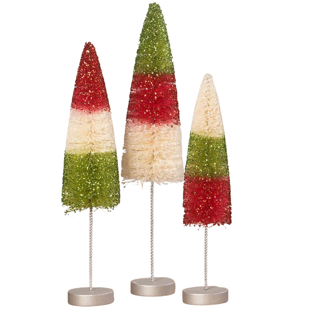 Brights Retro Trees Long Stem - Set of 3 | Michaels