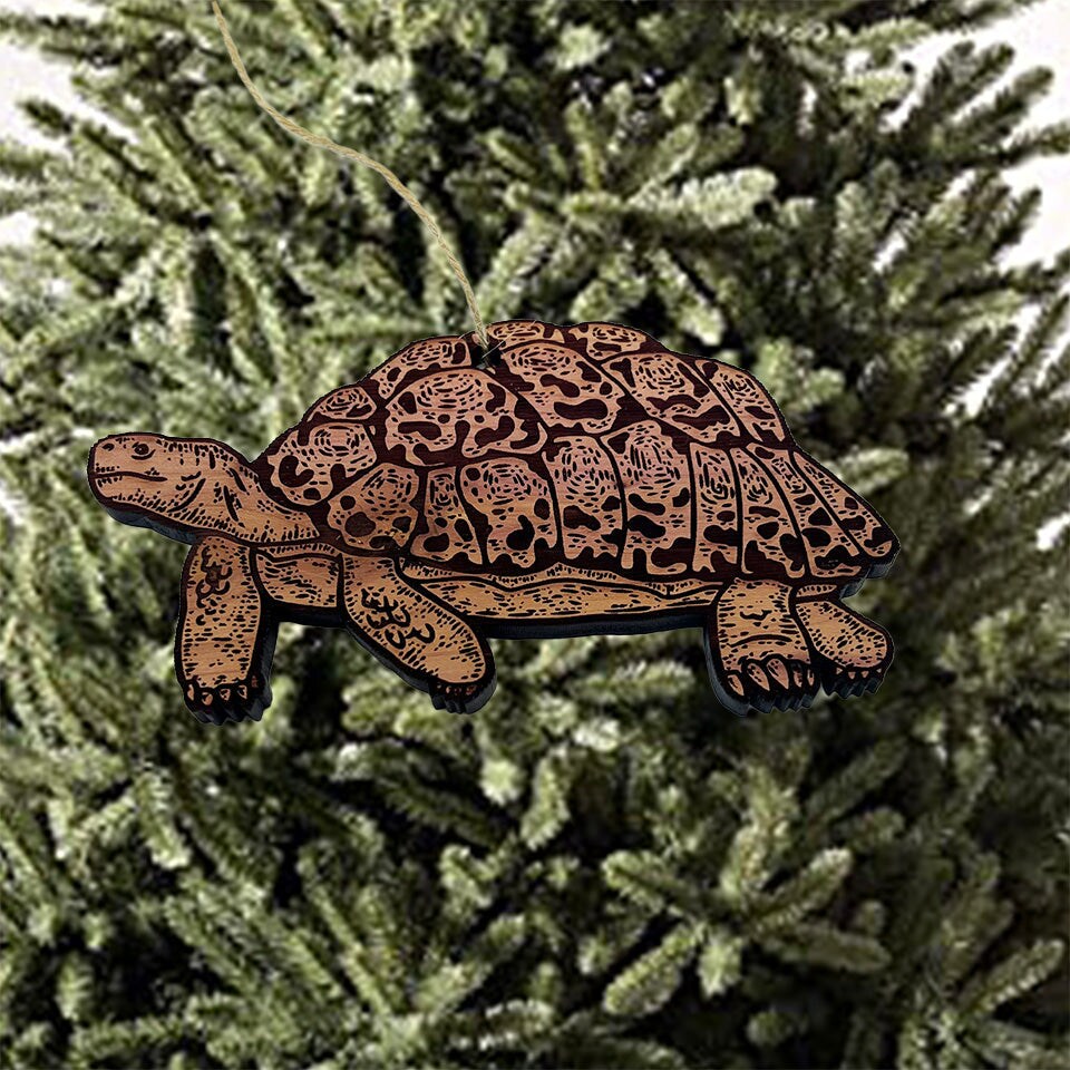 Land Turtle - Cedar Ornament Land Turtle - Cedar Ornament