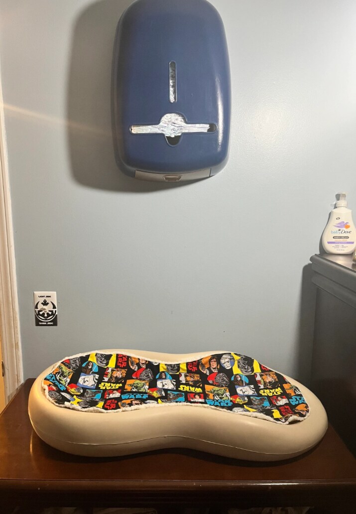 Starwars Keekaroo or hatch grow diaper changing pad, cover MakerPlace