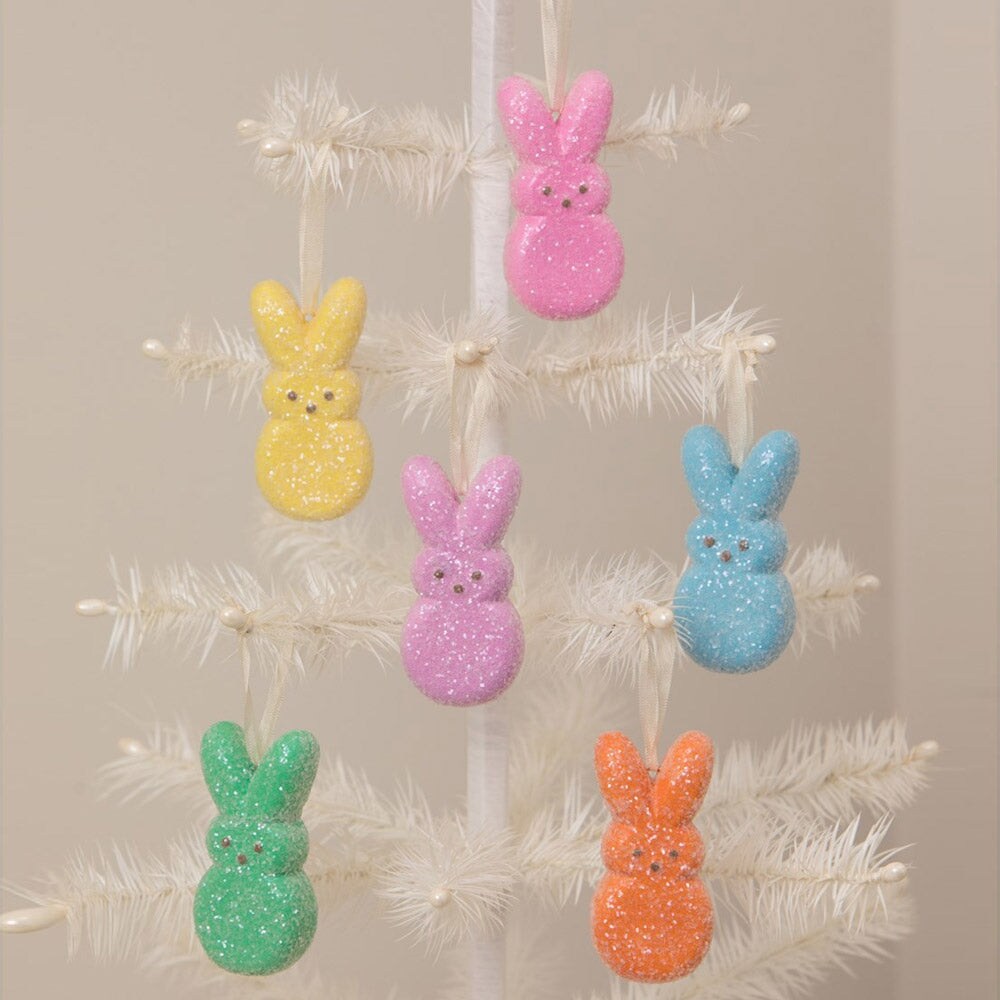 Peeps&#xAE; Bunny Ornaments - Set of 6