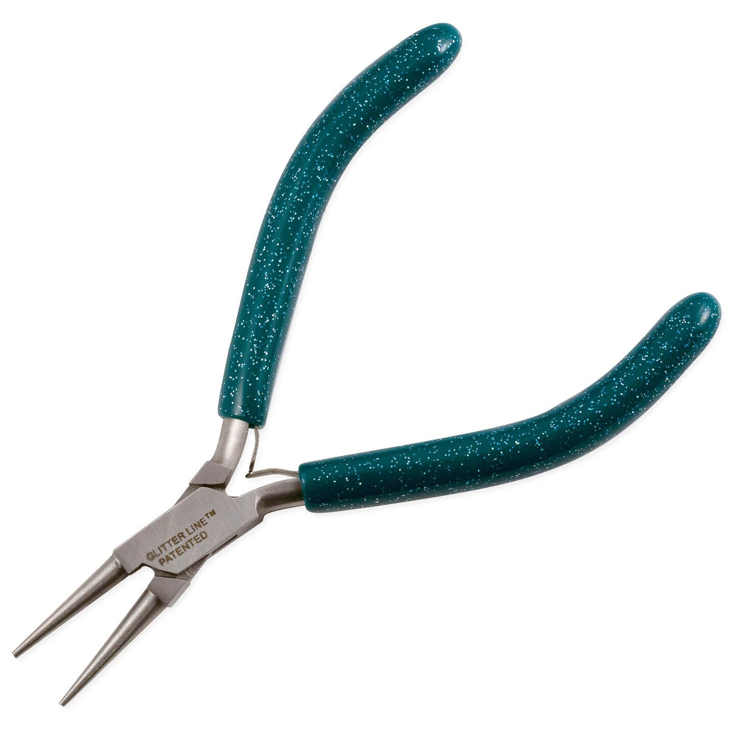 Glitter Line Round Nose Pliers with Fashionable Grips