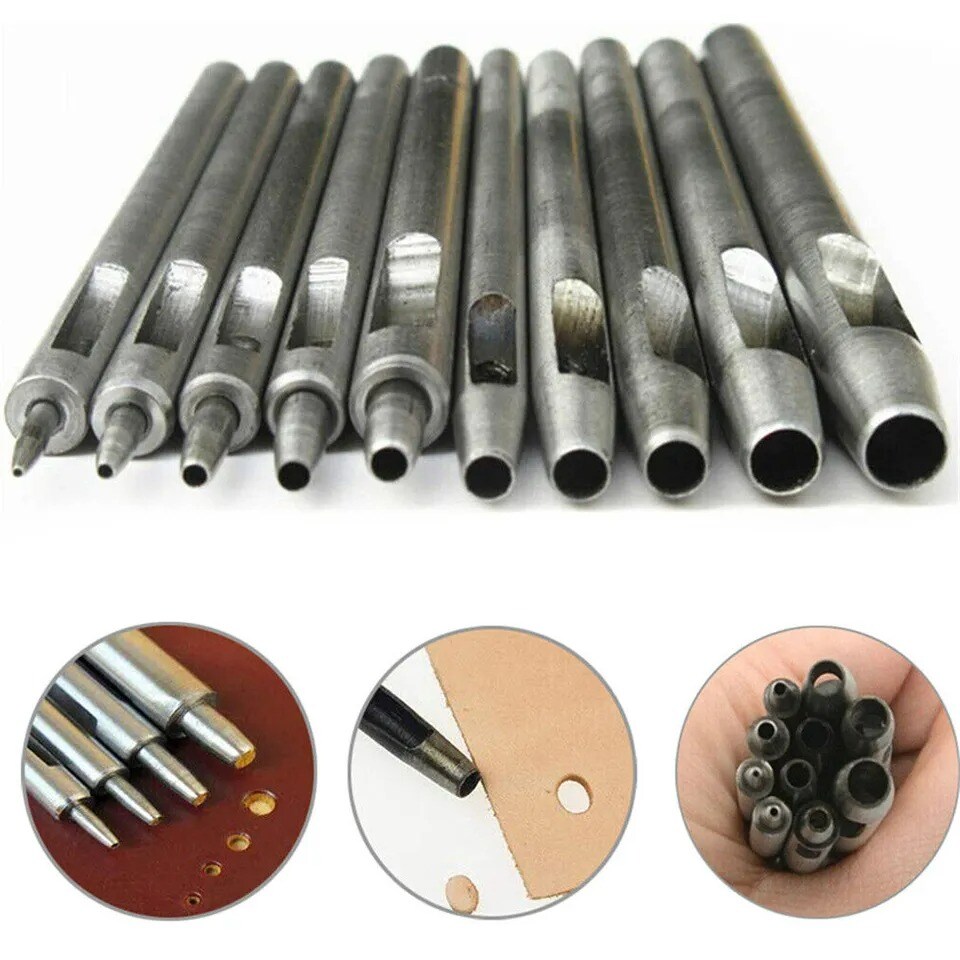 Leather Working Tools for Stitching Punching Cutting Sewing Leather Craft Making