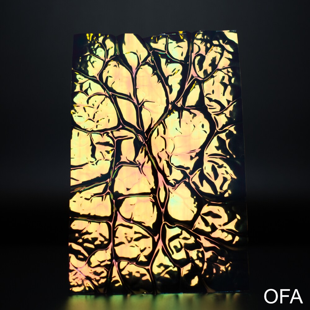 Opal Flash Iridescent Dichroic Film Sheet
