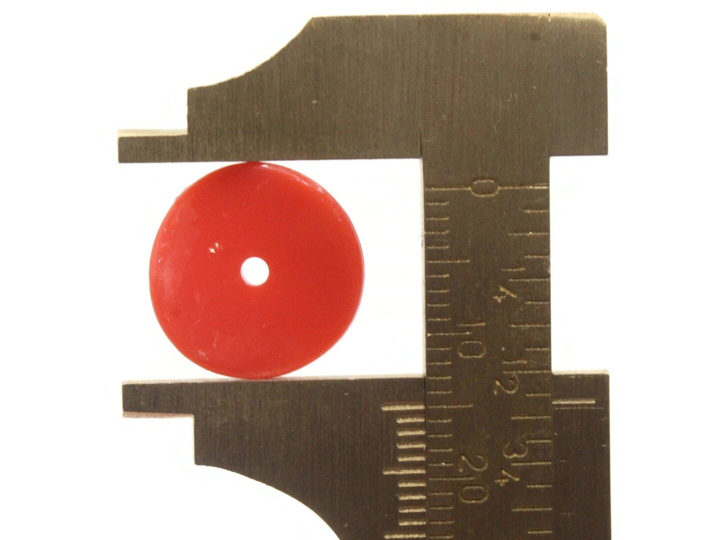 50 15mm Bright Color Mixed Wavy Disc Flat Round Coin Plastic Beads