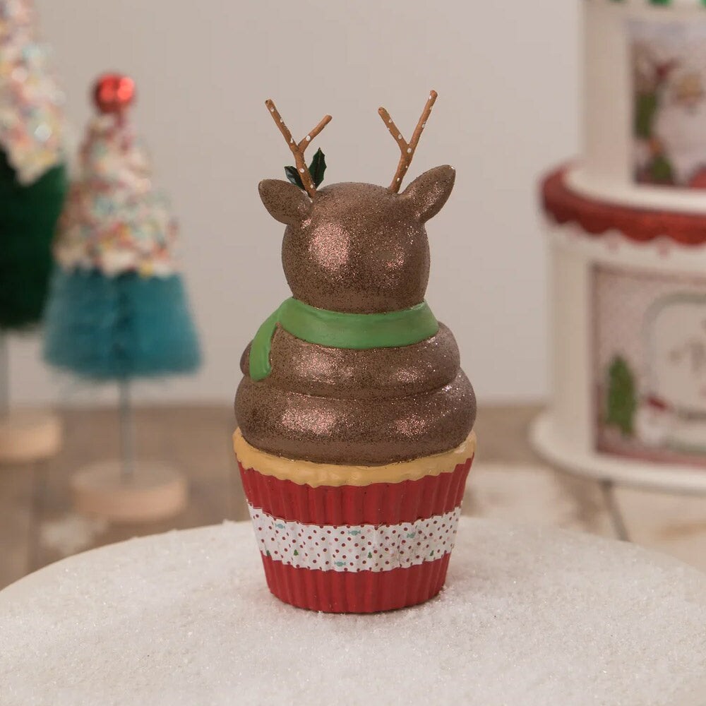 Rudolph Cupcake Container 6.5&#x22;