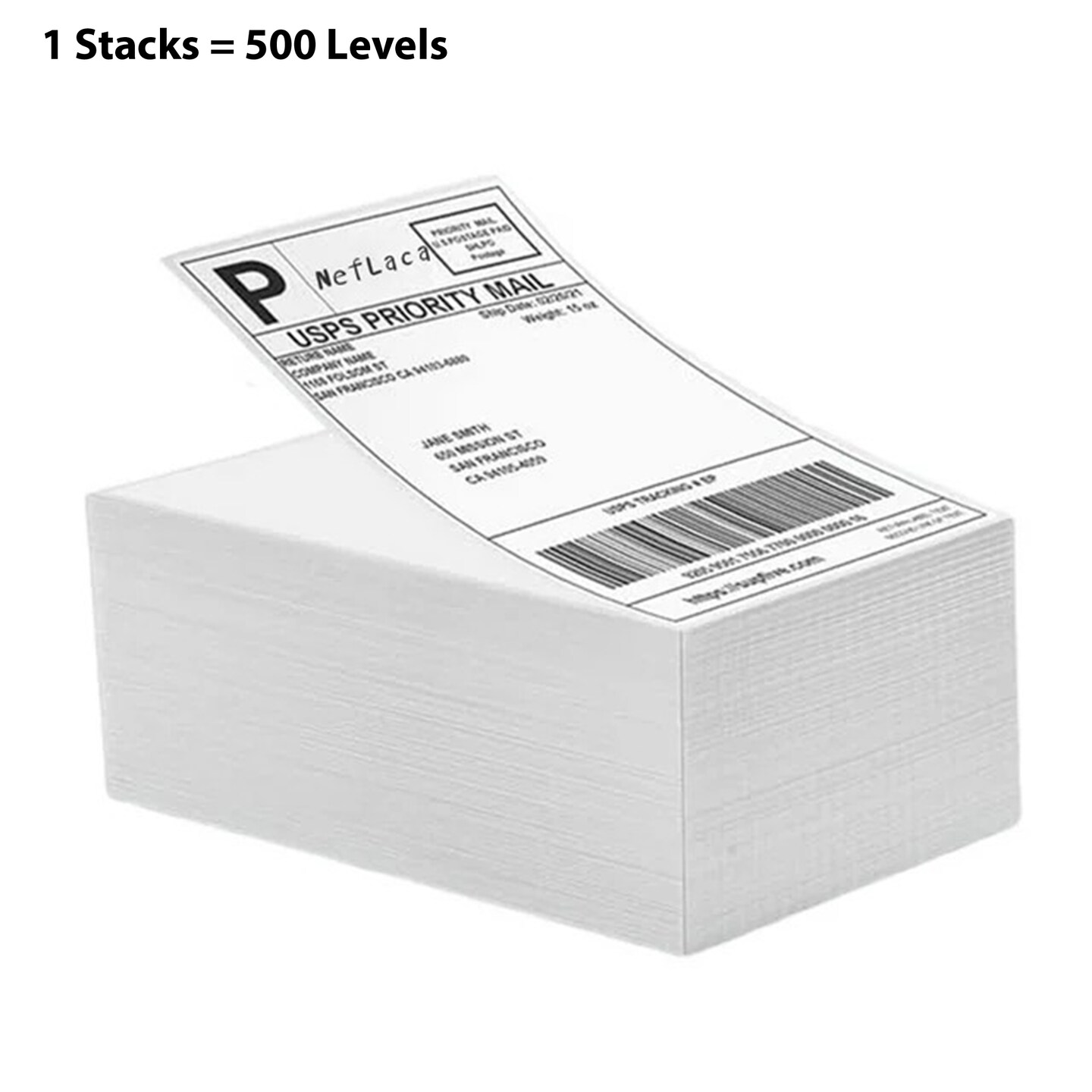 Direct Thermal Labels 4x6 Shipping Labels with Perforation