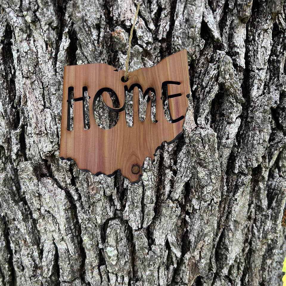 State Home Texas - Cedar Ornament
