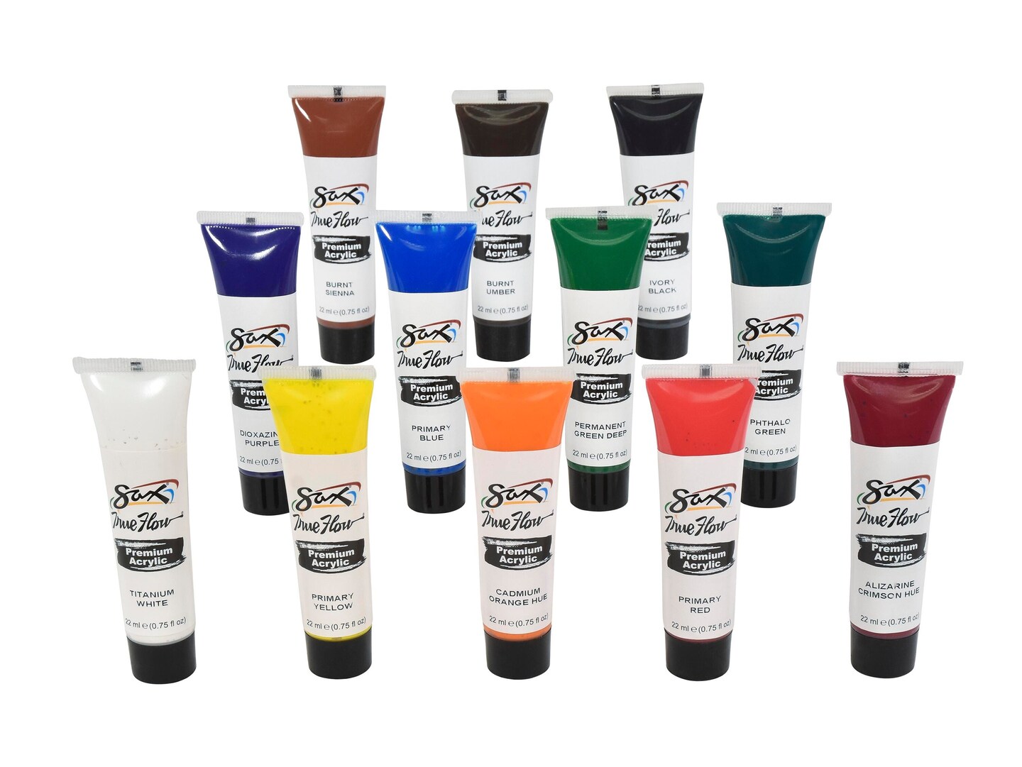 Sax True Flow Premium Acrylic, 0.75 Ounce