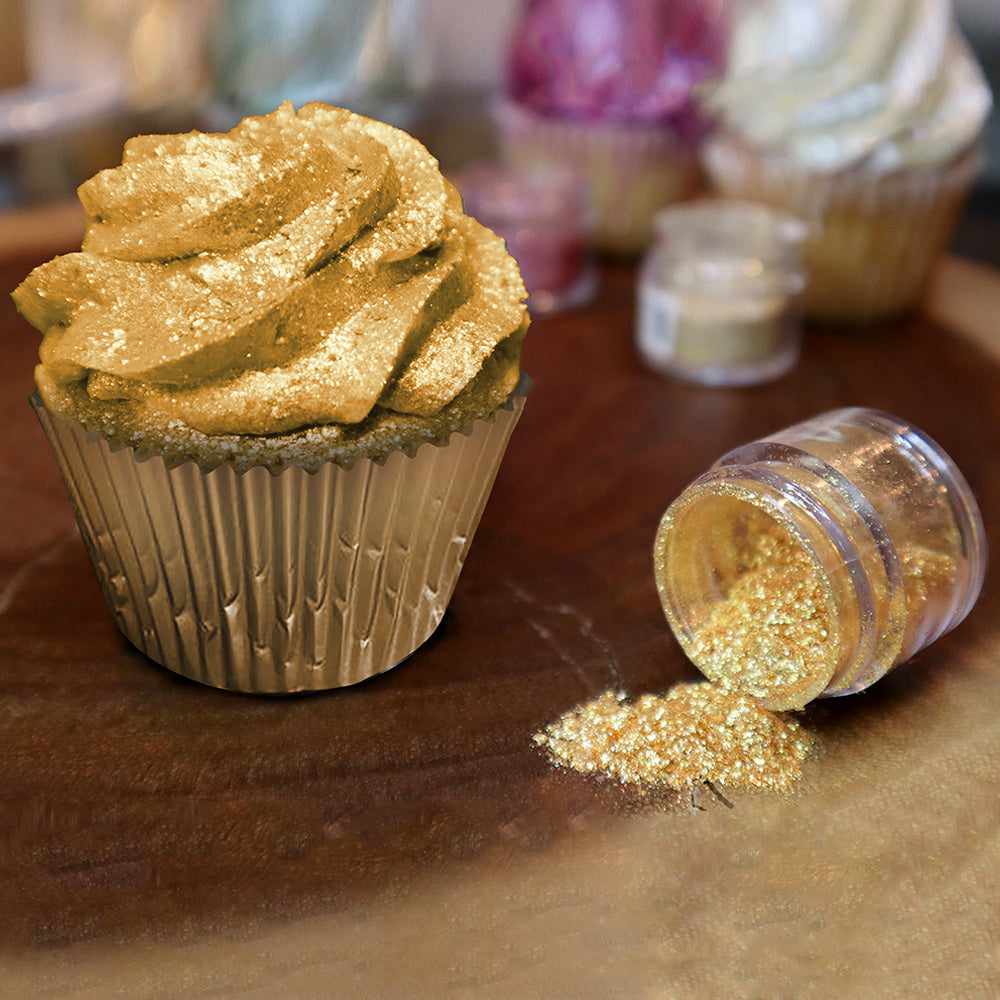 Bright Gold Edible Glitter | Tinker Dust&#xAE; 5 Grams