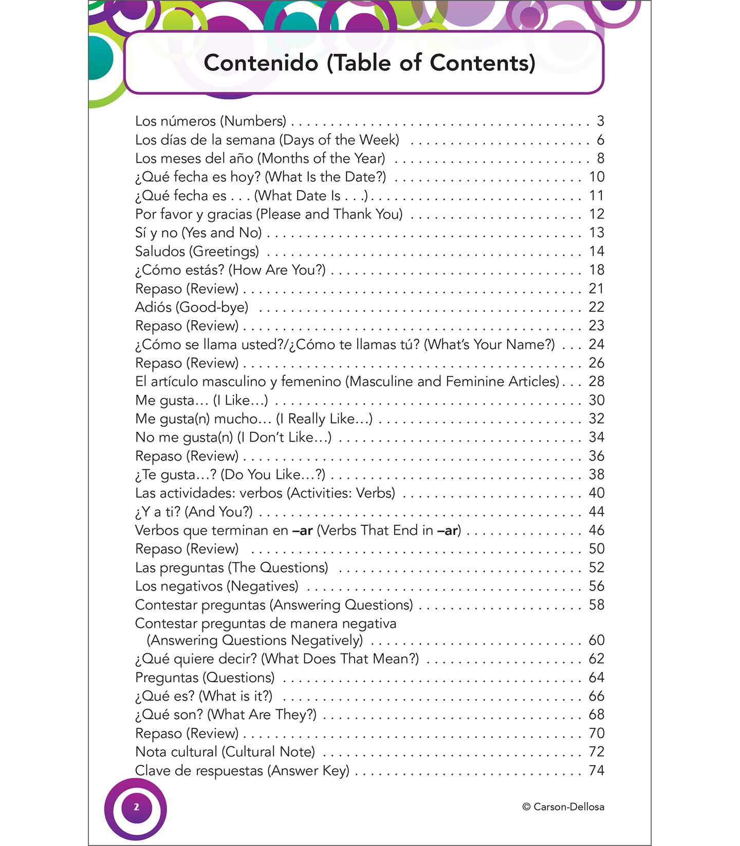 Carson Dellosa Skill Builders Spanish Workbook for Kids Grades 6-8, Spanish Vocabulary Builder for Kids Ages 11-14, 6th, 7th, and 8th Grade Spanish Workbook, Learn Spanish Phrases, Questions &#x26; More