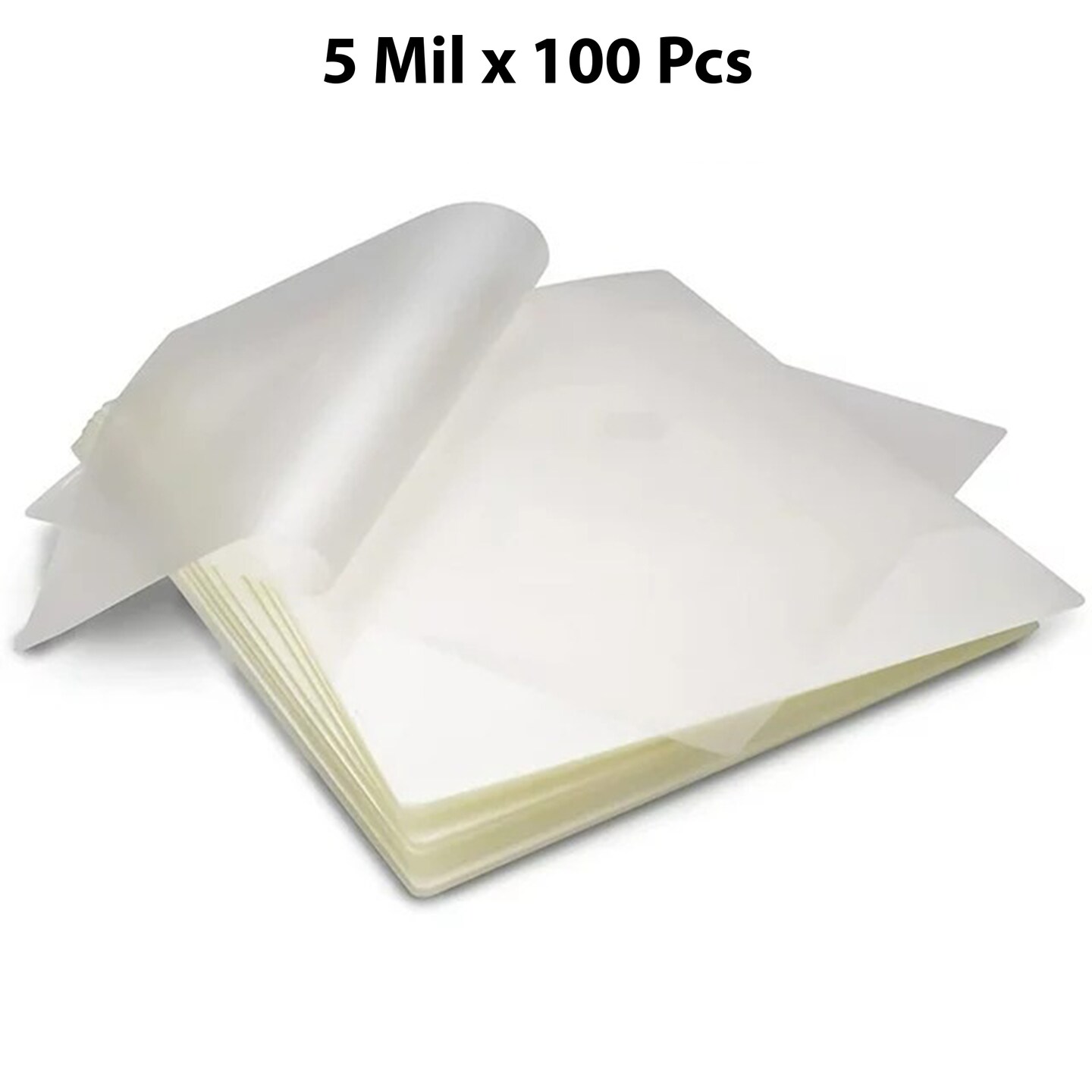 Thermal Laminating Pouches, 9&#x22; x 11.5&#x22;, 5 Mil for Home, Office, School