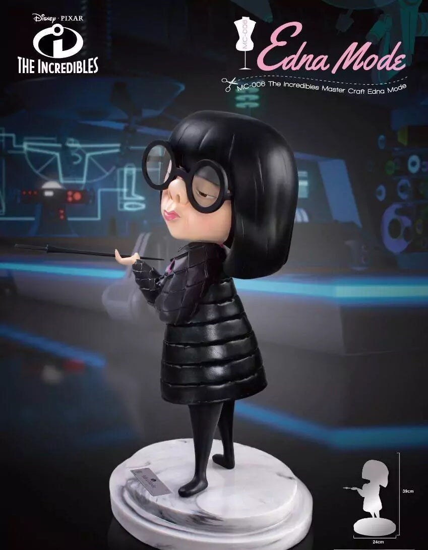 The Incredibles Edna Mode Master Craft Table Top Statue
