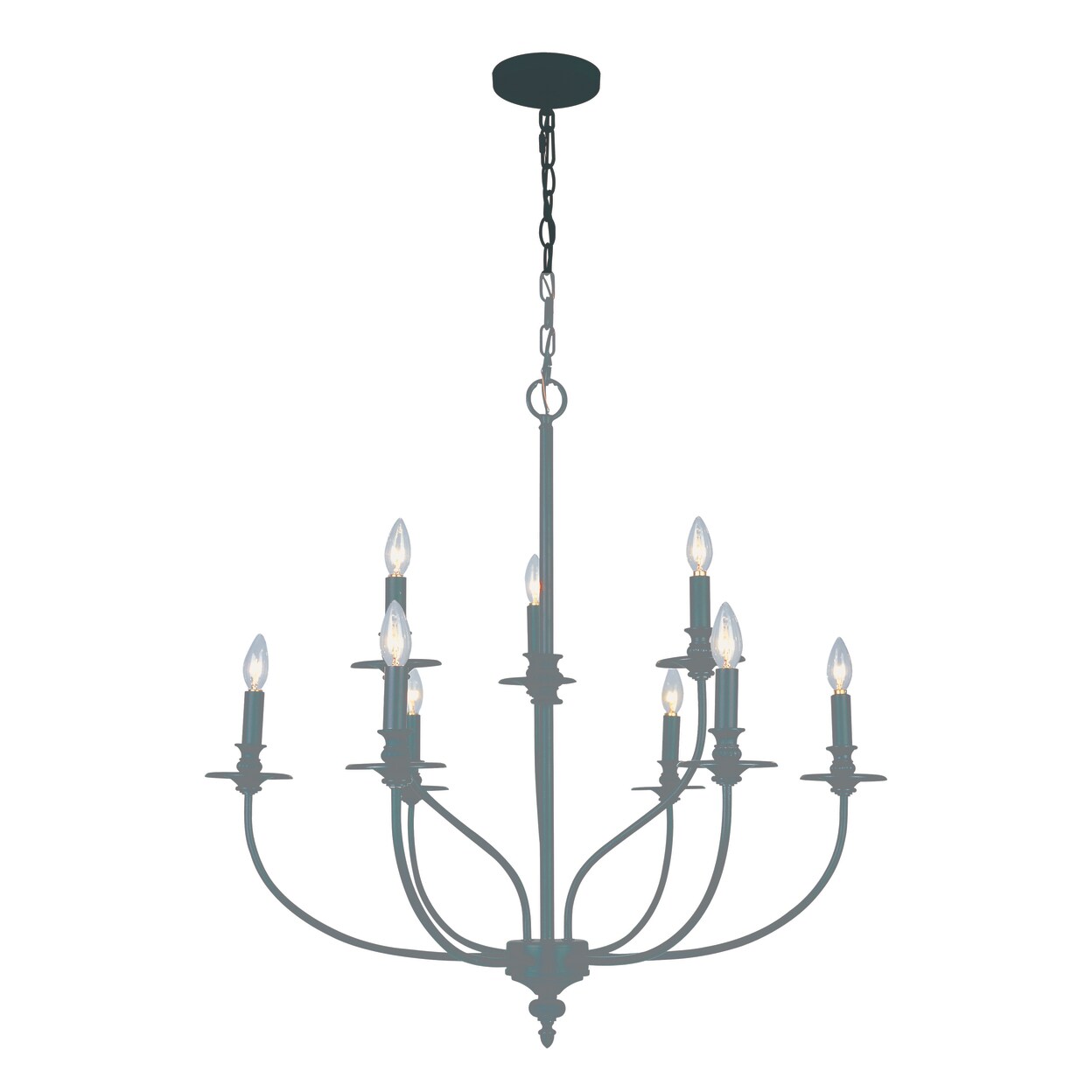 Hartford 29 Wide 9-Light Chandelier - Oil Rubbed Bronze