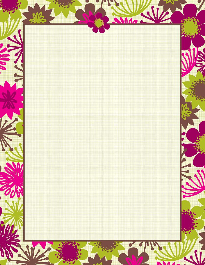 Great Papers! Stationery Letterhead, Organic Citrus Flowers, 8.5" x 11", Printer Compatible, 40 sheets