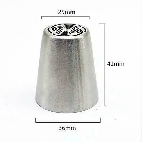 24Pcs Russian Icing Piping Nozzles Tips Cake Decorating Sugarcraft Pastry Tool