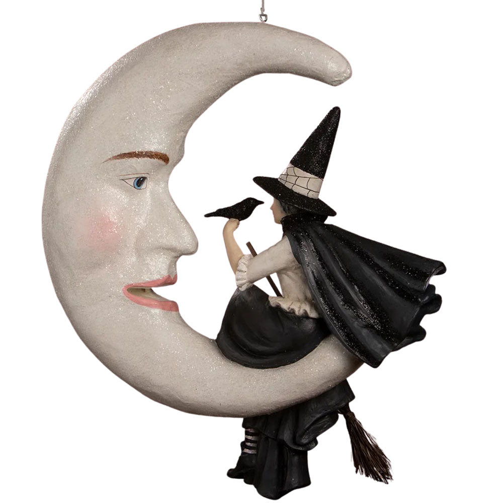 Bewitching Moon Witch Large Ornament 20&#x22;