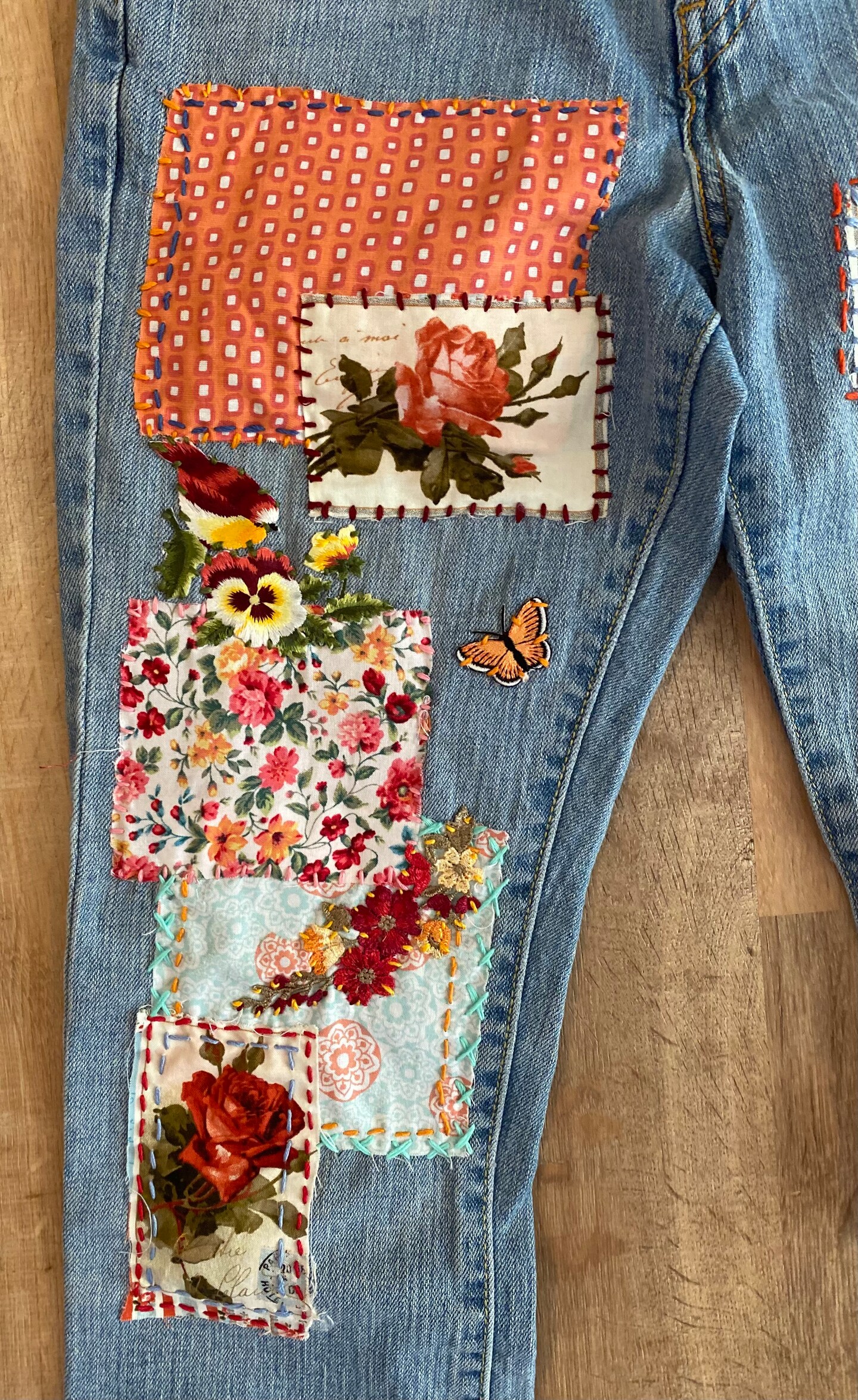 Custom Jeans Diy Painted Jeans Pinterest Pinterest Painted Pants