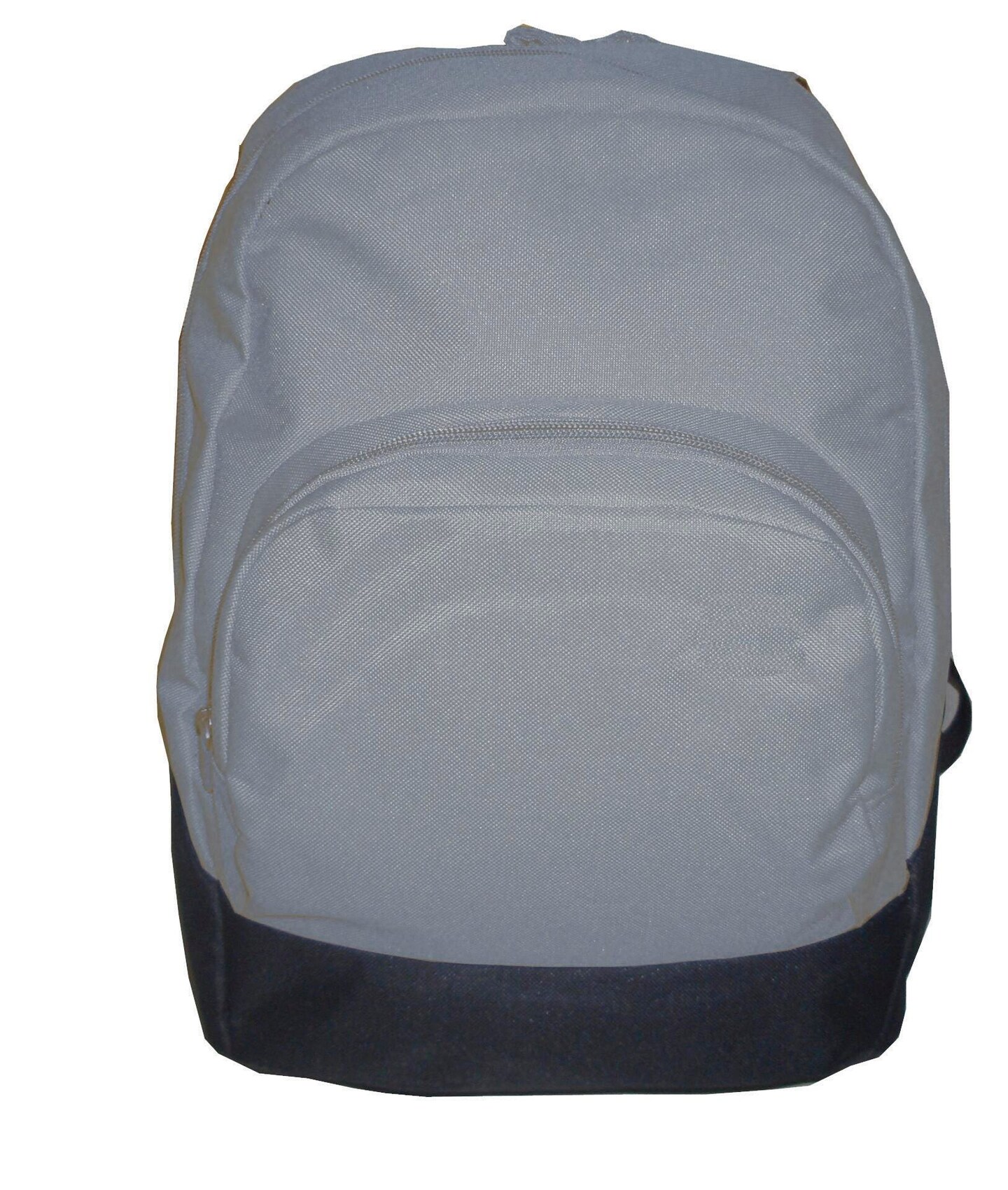 School Smart One Pocket Backpack, Polyester, Grey