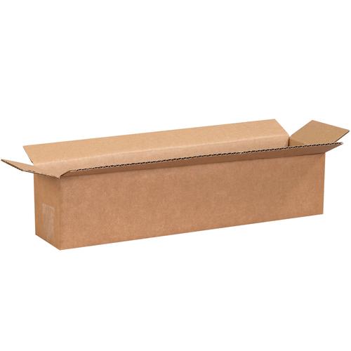 MyBoxSupply 18 x 4 x 4&#x22; Long Corrugated Boxes, 25 Per Bundle