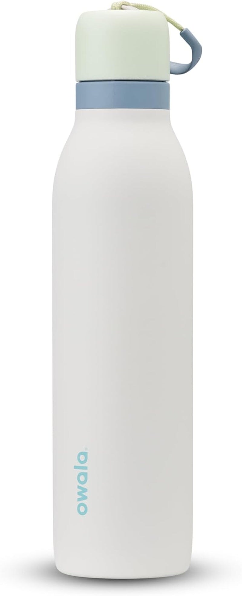 Freesip Twist Insulated Stainless Steel Water Bottle with Straw for Sports and Travel, Bpa-Free, 24-Oz, Pink/Purple (Dreamy Field)