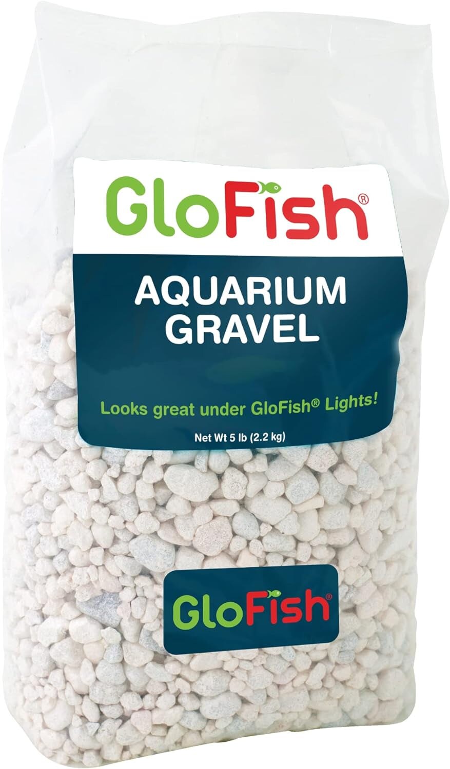 Aquarium Gravel, Pink/Green/Blue Fluorescent, 5-Pound, Bag Pink/Green/Blue Fluorescent, 4 X 5 X 9 Inches ; 5 Pounds