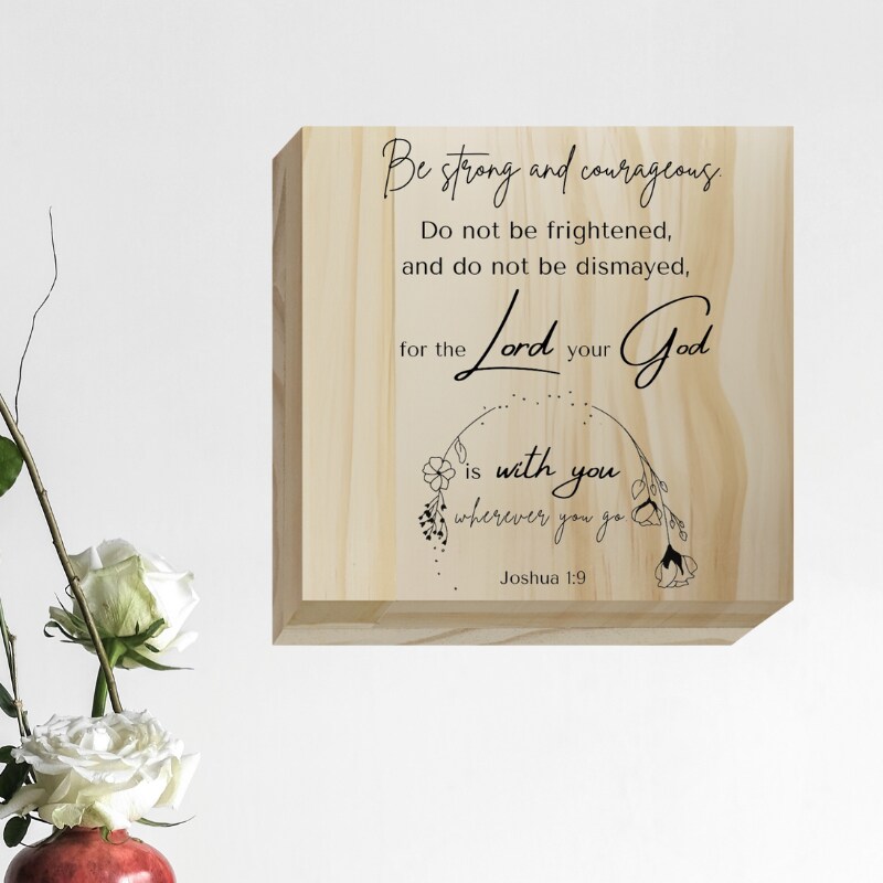 Blessed Simplicity Wood Signs