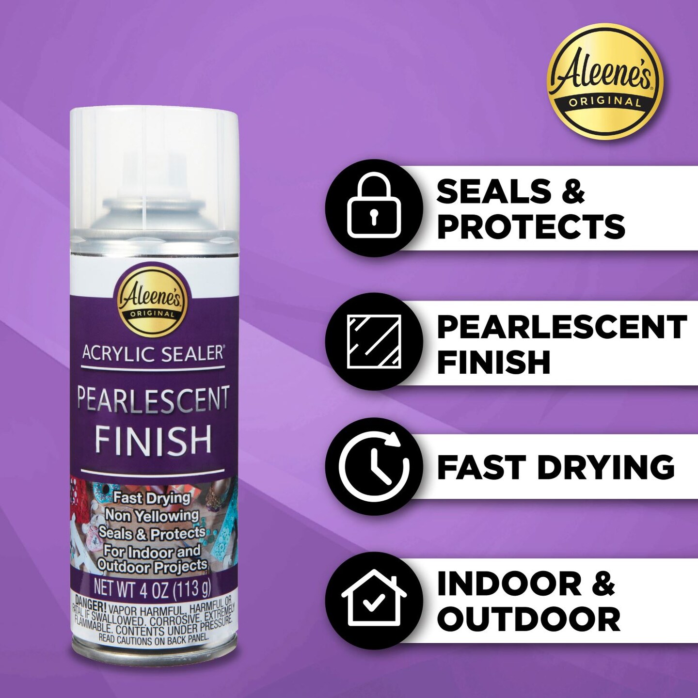 Aleene&#x27;&#x27;s Spray Acrylic Sealer Assorted Finishes 4 oz. 3 Pack