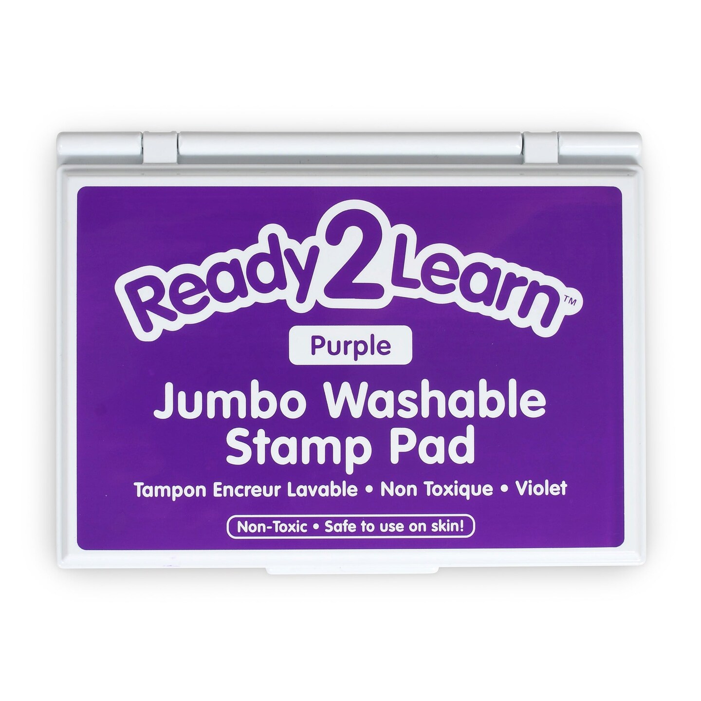 Jumbo Washable Stamp Pad - Purple - 6.2&#x22;L x 4.1&#x22;W - Pack of 2