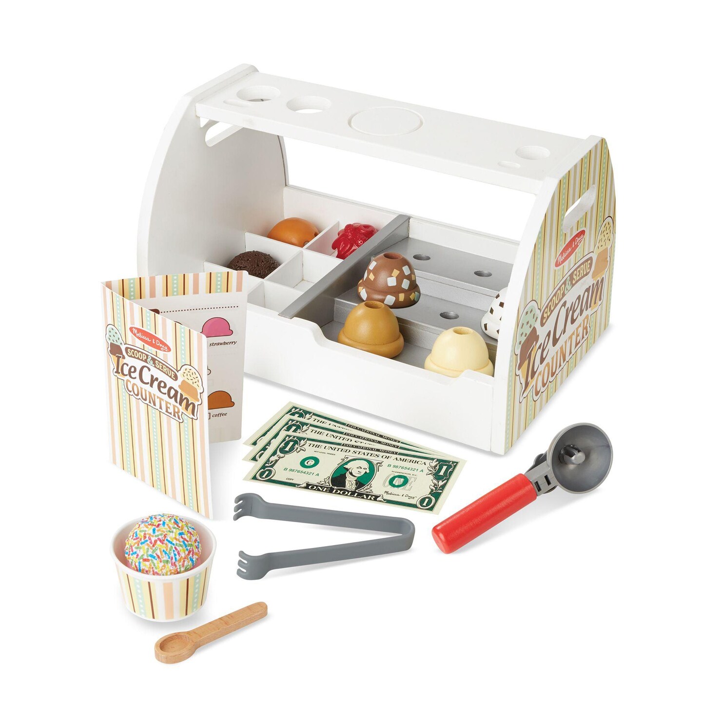 Scoop &#x26; Serve Ice Cream Counter