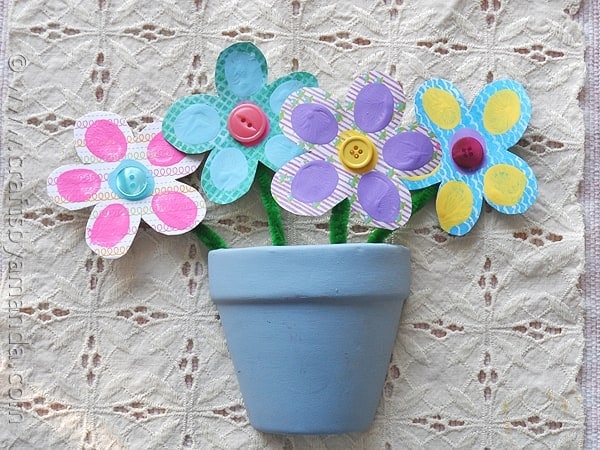 Summer party Thumbprint flowers