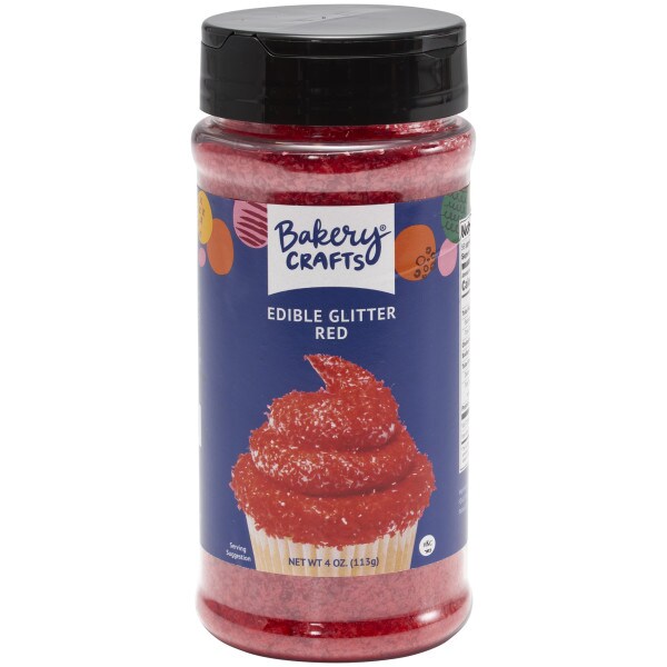 Red Edible Glitter