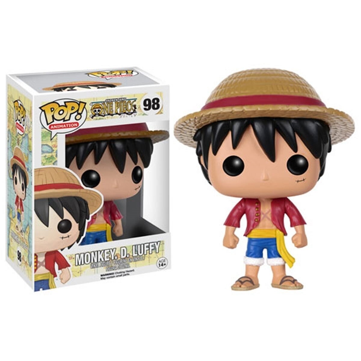 Monkey D Luffy Funko Pop One Piece Animation Figure 3.75 Inch Licensed Collectible