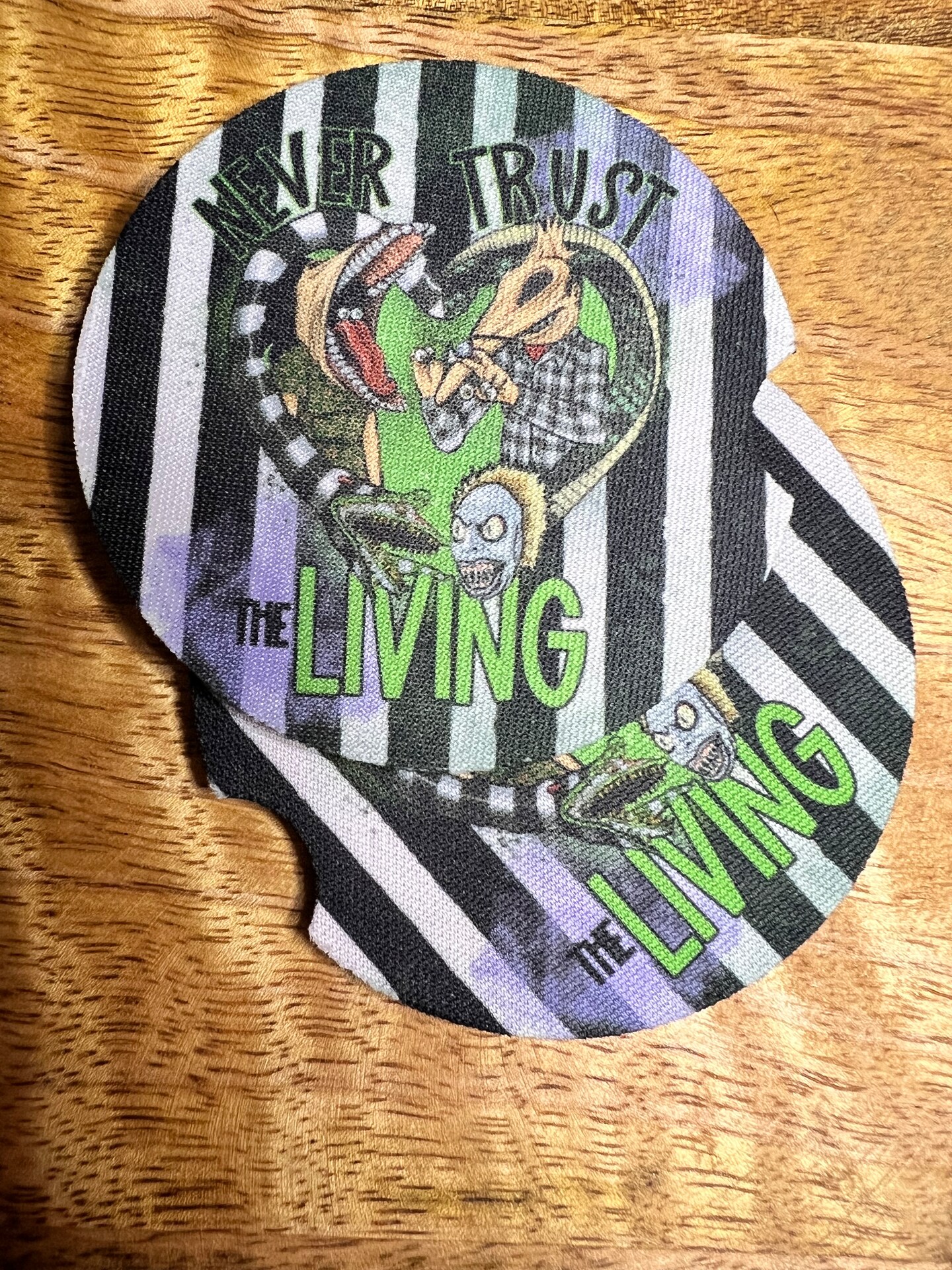 Halloween Car Coasters | Never Trust The Living |  Never Trust The Living Coasters 300031330323038208