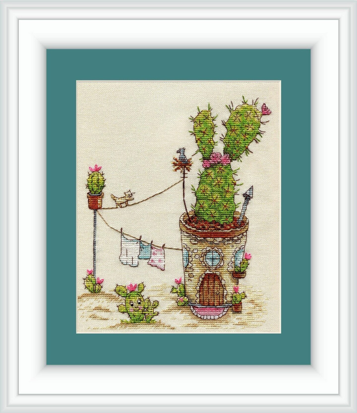 Cactuses CT-11 Counted Cross-Stitch Kit