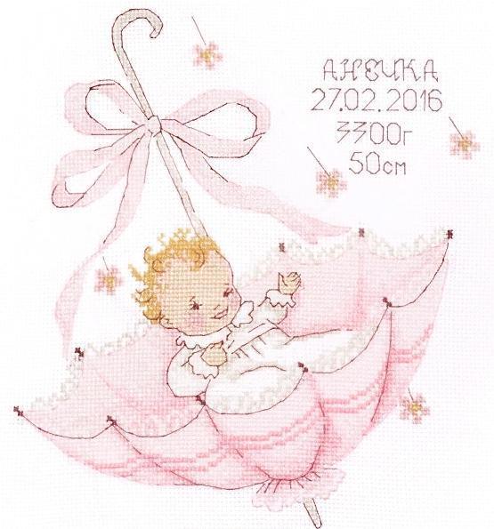 Little Gift. Annie 965 Counted Cross Stitch Kit