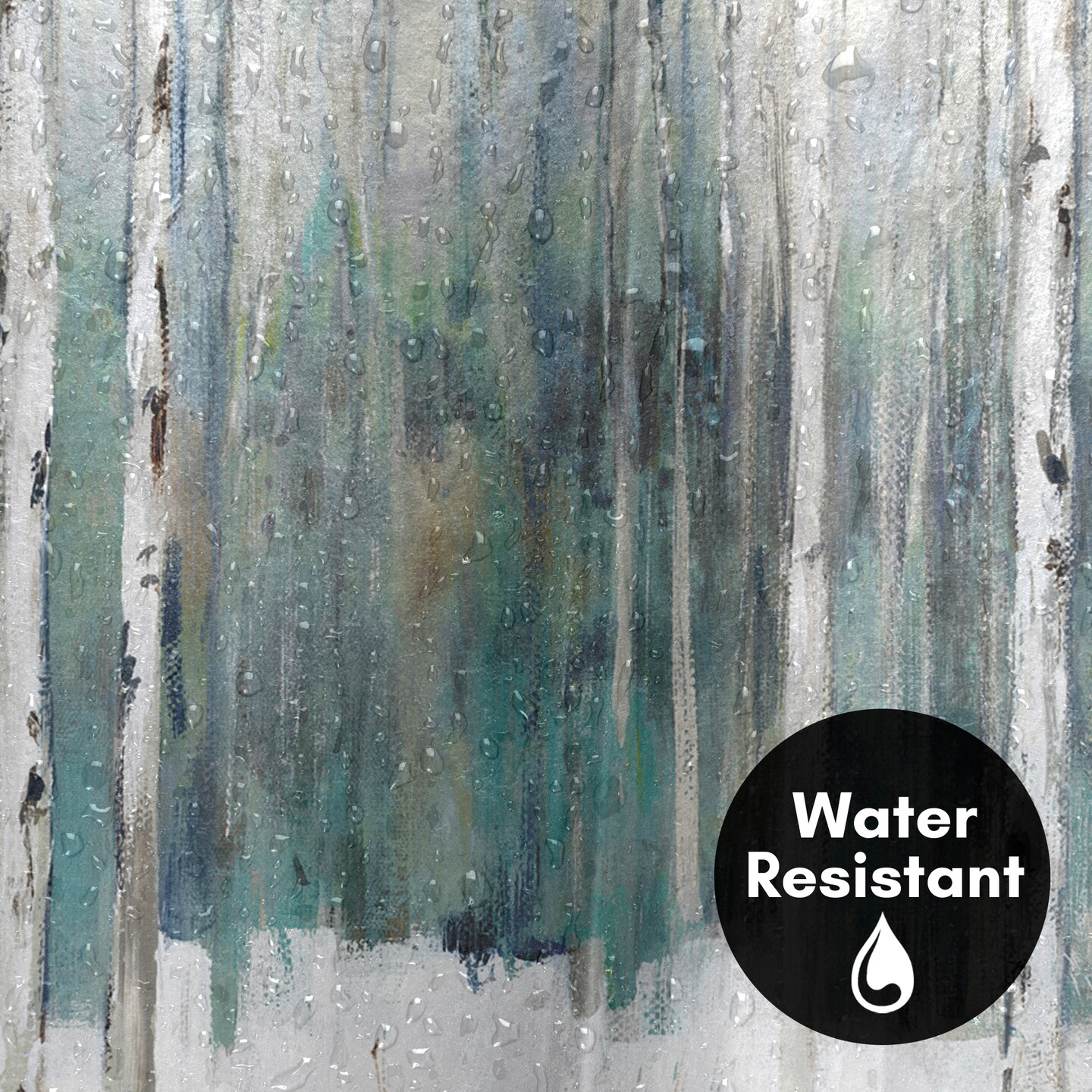 Americanflat 71" x 74" Shower Curtain, Winters Trail II by PI Creative Art