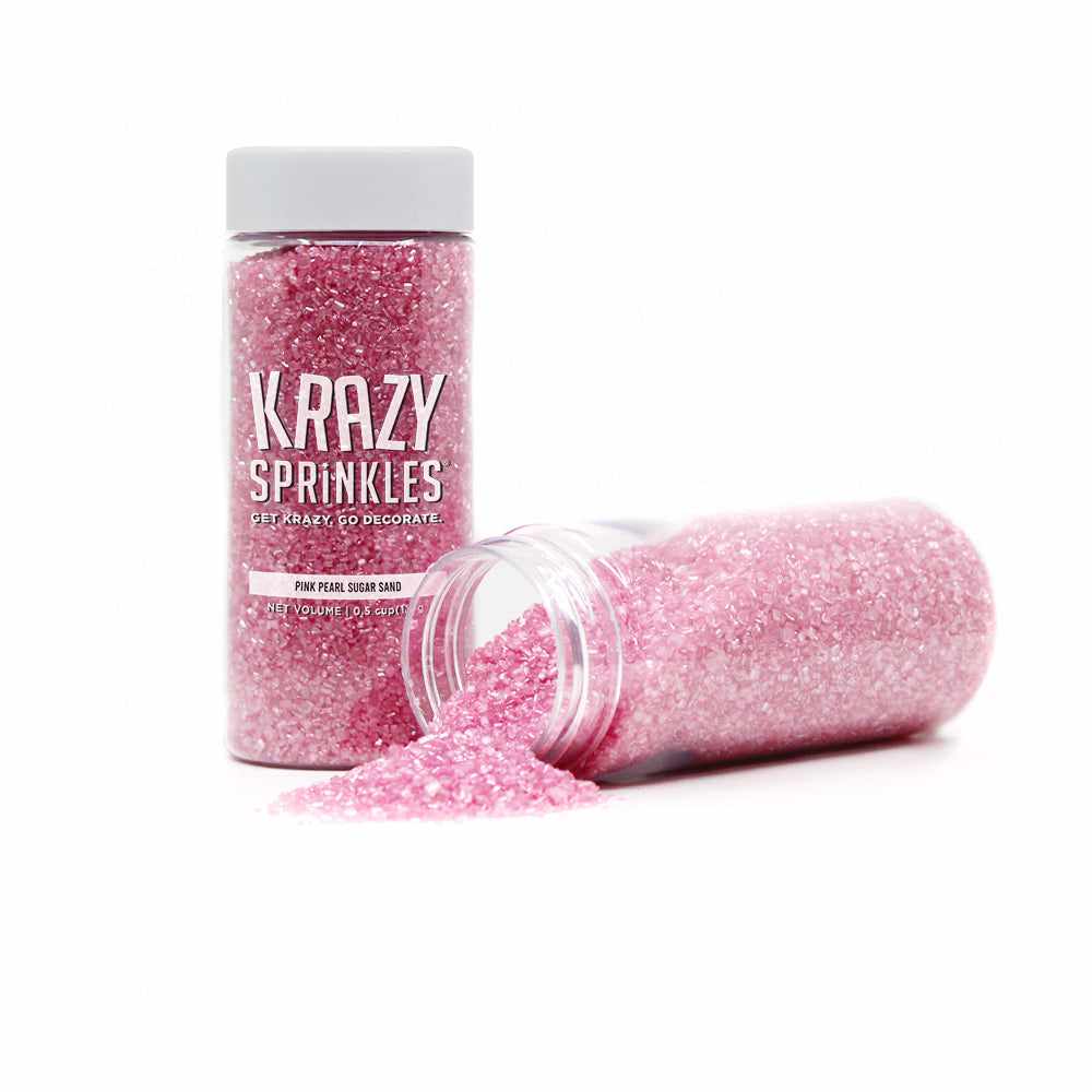 Pink Pearl Sugar Sand Sprinkles